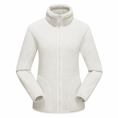 📢📢50%Rabatt!!!🎉✨Unisex-Wendbare warme Jacke mit Reißverschluss und Stehkragen
