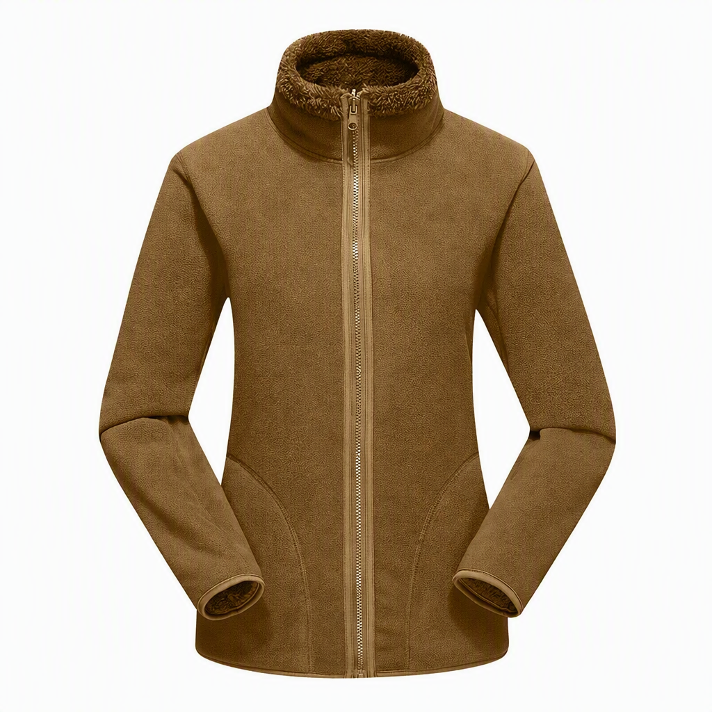 📢📢50%Rabatt!!!🎉✨Unisex-Wendbare warme Jacke mit Reißverschluss und Stehkragen