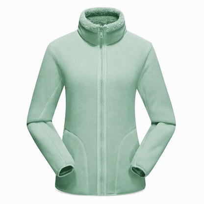 📢📢50%Rabatt!!!🎉✨Unisex-Wendbare warme Jacke mit Reißverschluss und Stehkragen
