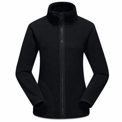 📢📢50%Rabatt!!!🎉✨Unisex-Wendbare warme Jacke mit Reißverschluss und Stehkragen
