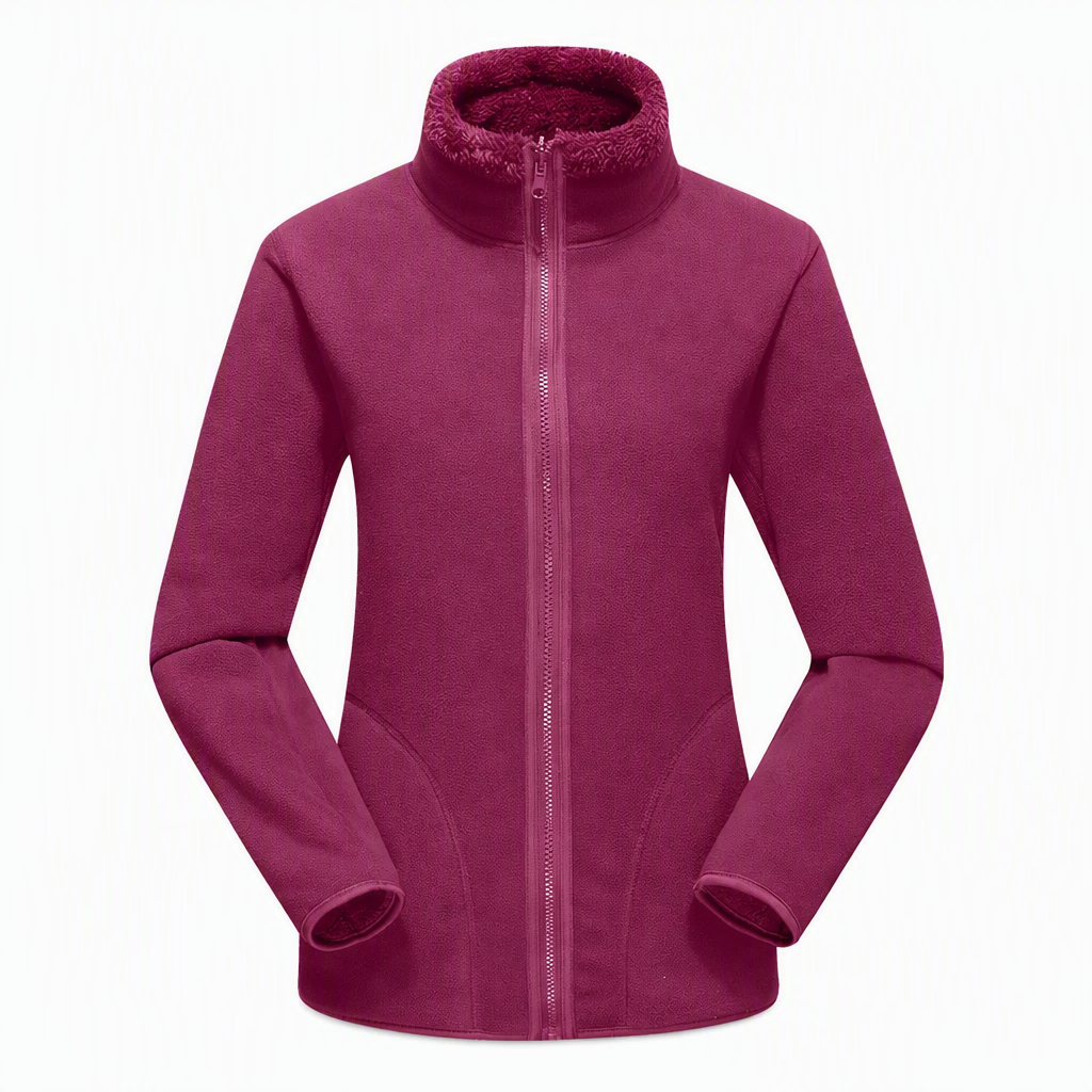 📢📢50%Rabatt!!!🎉✨Unisex-Wendbare warme Jacke mit Reißverschluss und Stehkragen