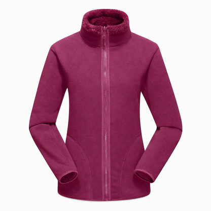 📢📢50%Rabatt!!!🎉✨Unisex-Wendbare warme Jacke mit Reißverschluss und Stehkragen