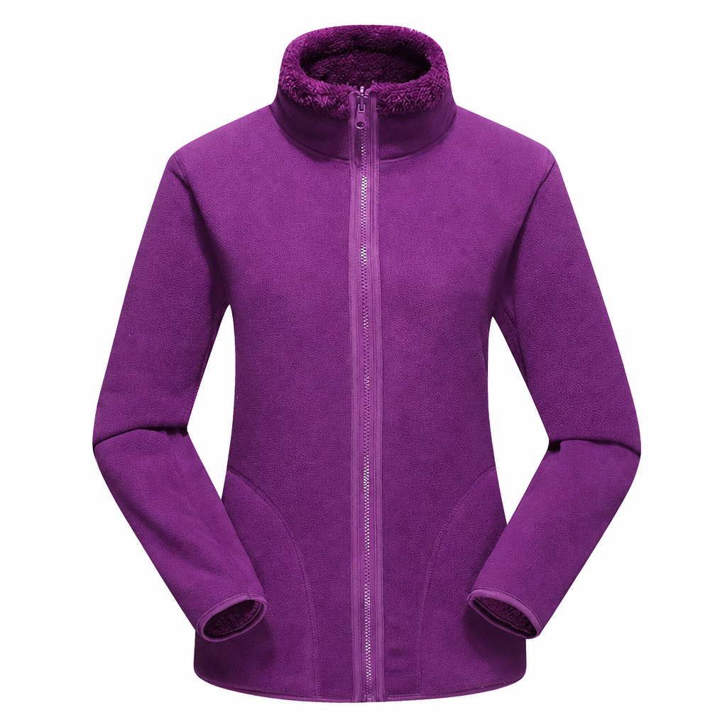 📢📢50%Rabatt!!!🎉✨Unisex-Wendbare warme Jacke mit Reißverschluss und Stehkragen