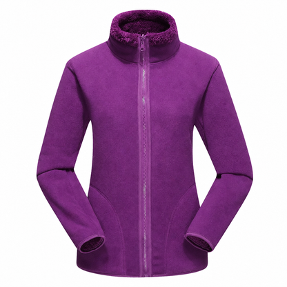 📢📢50%Rabatt!!!🎉✨Unisex-Wendbare warme Jacke mit Reißverschluss und Stehkragen