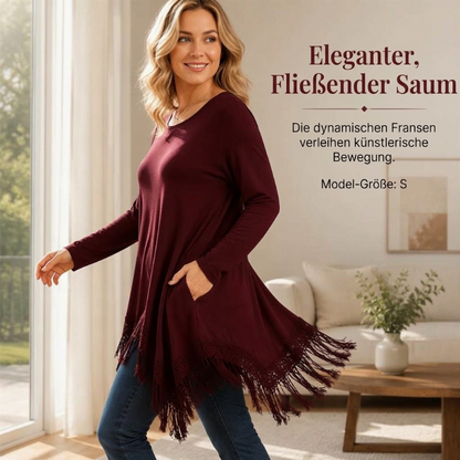 📢📢50%Rabatt!!!🎉✨Bohemische Spitzen-Tunika für Damen