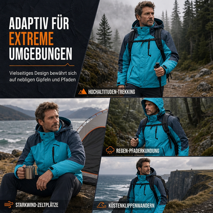 🌸 Paare Outdoor-Mantel mit Kapuze – Fleecegefüttert, verdickt & winddicht – Warm, bequem & immer passend – Ein Must-have für kalte Tage