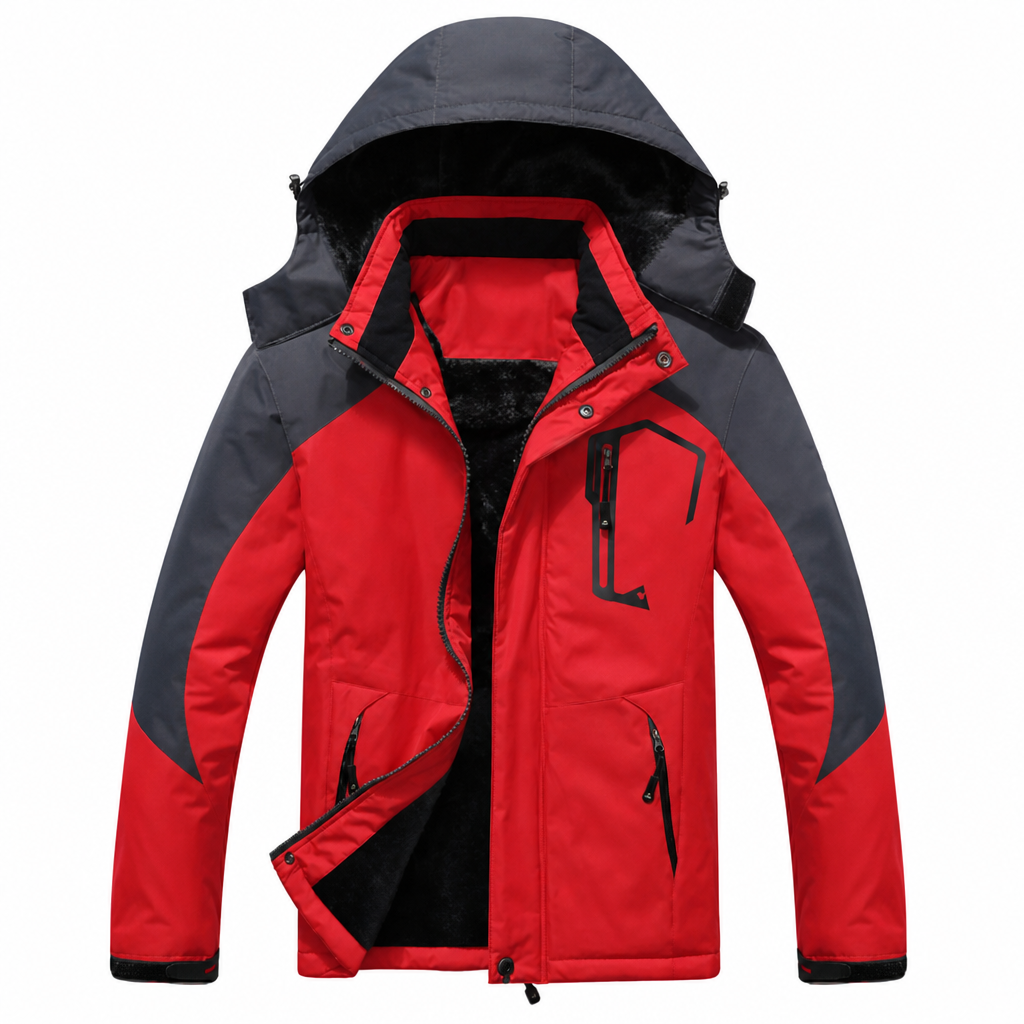 🌸 Paare Outdoor-Mantel mit Kapuze – Fleecegefüttert, verdickt & winddicht – Warm, bequem & immer passend – Ein Must-have für kalte Tage