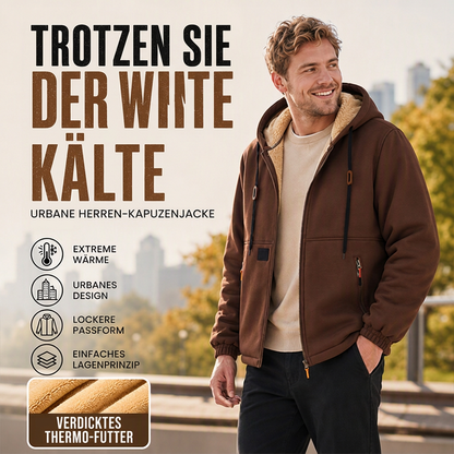 📢📢50%Rabatt!!!🎉✨Herren-Kapuzenjacke mit dickem Sherpa-Futter