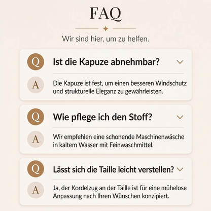 👥 Über 80.000 Käufer haben bereits zugeschlagen! Damen-Parka-Jacke mit warmem Futter und Kapuze