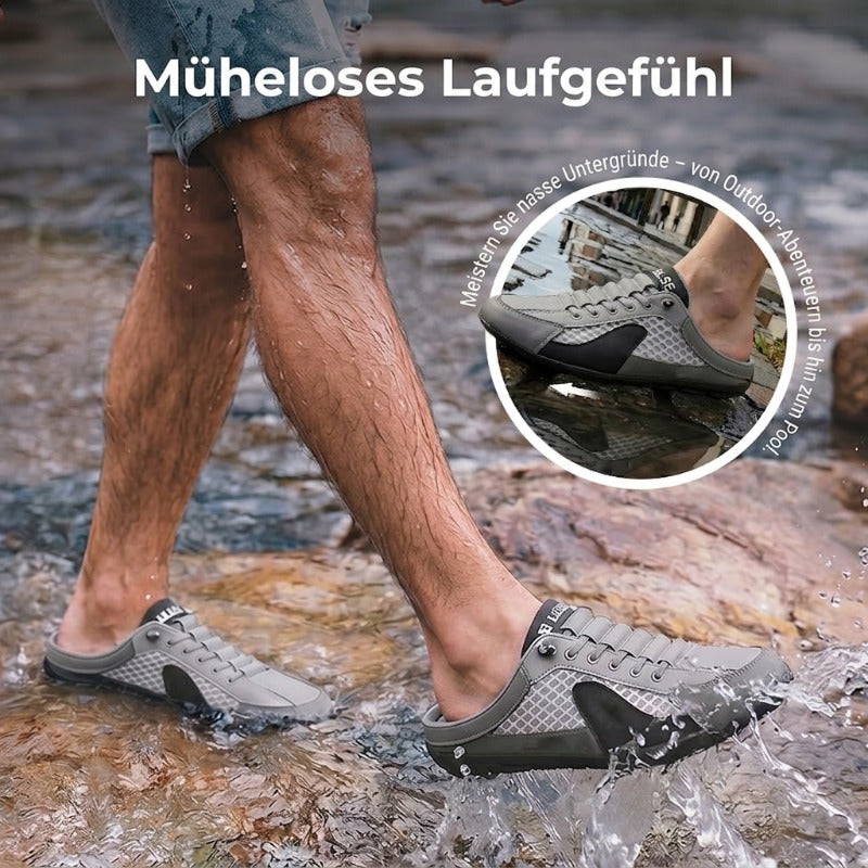 🔥 Frühlingsangebot 50 % Rabatt! 👟Atmungsaktive Mesh-Hausschuhe für Herren