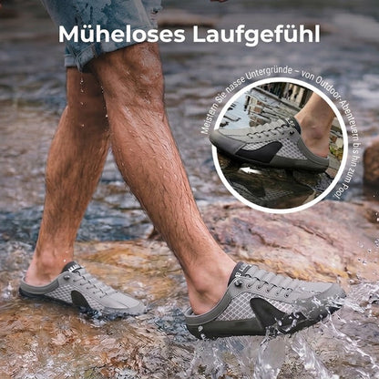 🔥 Frühlingsangebot 50 % Rabatt! 👟Atmungsaktive Mesh-Hausschuhe für Herren