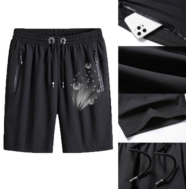🔥Neues Update🔥Hochwertige Freizeit-Sportshorts aus merzerisierter Baumwolle für Herren