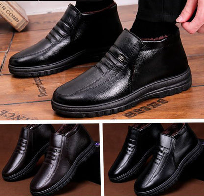 【50 % RABATT】Bequeme und warme Herren-Schneestiefel, stoßdämpfend und rutschfest🔥kostenloser Versand🔥