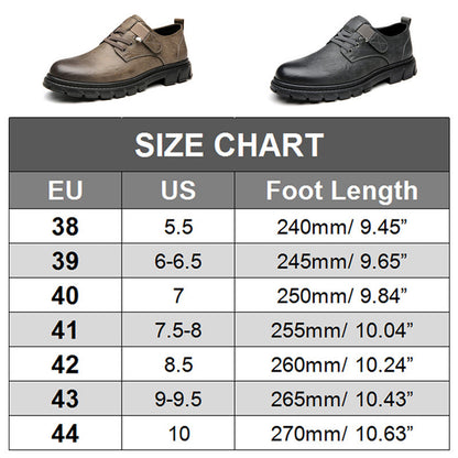 【40% OFF】 Vintage Cargo-Lederschuhe für Herren  🔥Kostenloser Versand🔥