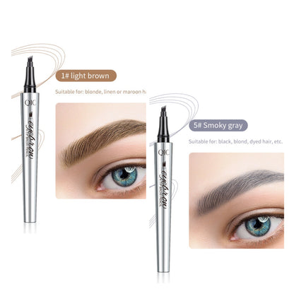 Wasserfester 3D-Microblading-Tätowierungsstift mit 4 Gabelspitzen (🔥 Kaufen Sie 1 und erhalten Sie 1 gratis)
