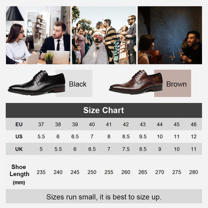 Paul™ Premium-Herrenschuhe aus echtem Leder, hervorragend geformt