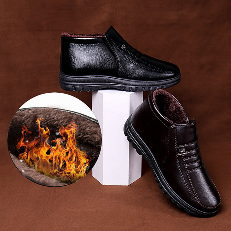 【50 % RABATT】Bequeme und warme Herren-Schneestiefel, stoßdämpfend und rutschfest🔥kostenloser Versand🔥