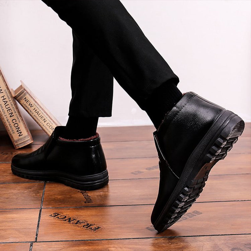 【50 % RABATT】Bequeme und warme Herren-Schneestiefel, stoßdämpfend und rutschfest🔥kostenloser Versand🔥