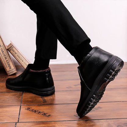 【50 % RABATT】Bequeme und warme Herren-Schneestiefel, stoßdämpfend und rutschfest🔥kostenloser Versand🔥