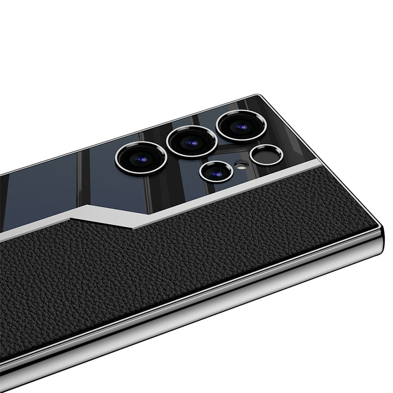 🔥NEUER HEISSER VERKAUF🔥 Samsung S24 High-End-Handyhülle aus galvanisiertem Leder 【Kaufen Sie 2 versandkostenfrei】