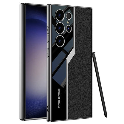 🔥NEUER HEISSER VERKAUF🔥 Samsung S24 High-End-Handyhülle aus galvanisiertem Leder 【Kaufen Sie 2 versandkostenfrei】