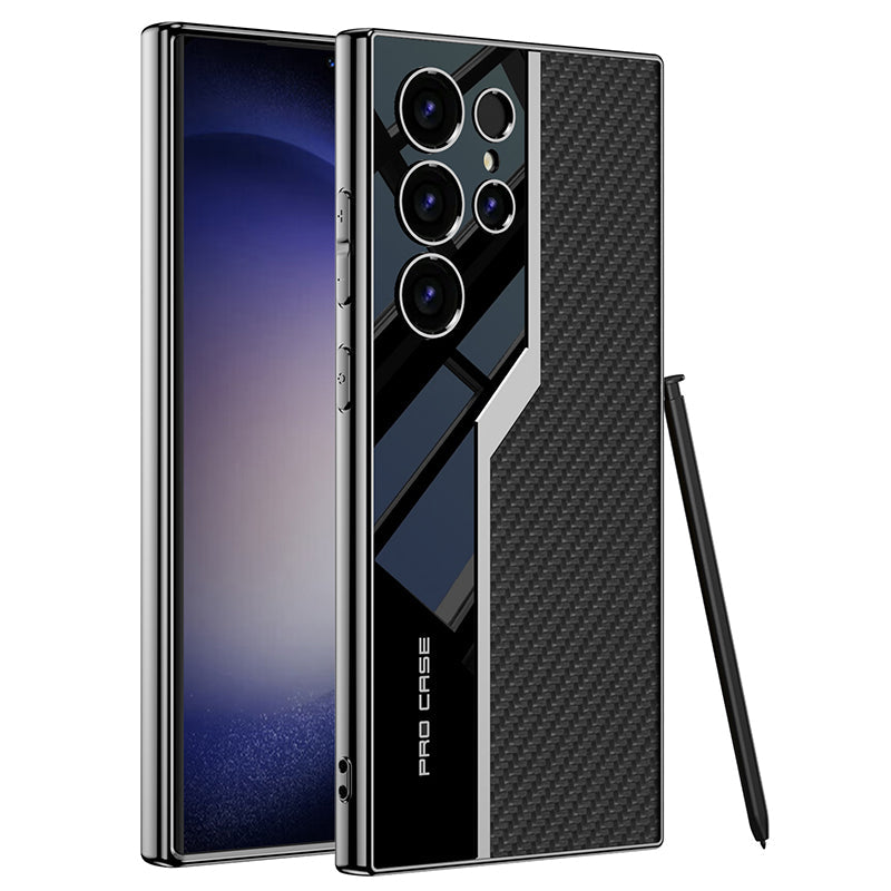 🔥NEUER HEISSER VERKAUF🔥 Samsung S24 High-End-Handyhülle aus galvanisiertem Leder 【Kaufen Sie 2 versandkostenfrei】